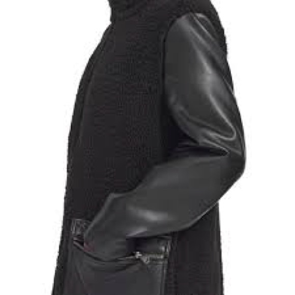 Andrew Marc Women's Bouclé Mixed Media Coat Medium - Picture 6 of 13